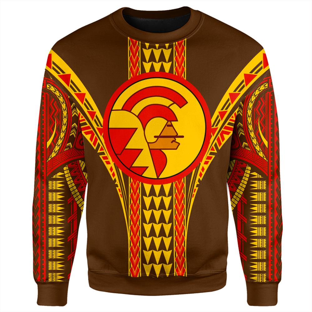 (Personalised) Hawaii - The Hawaiians Football Sweatshirt - AH - Polynesian Pride