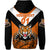 Custom Papua New Guinea Lae Snax Tigers Hoodie Rugby Simple Style Black, Custom Text and Number LT8 - Polynesian Pride