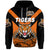 Custom Papua New Guinea Lae Snax Tigers Hoodie Rugby Original Style Orange, Custom Text and Number LT8 - Polynesian Pride