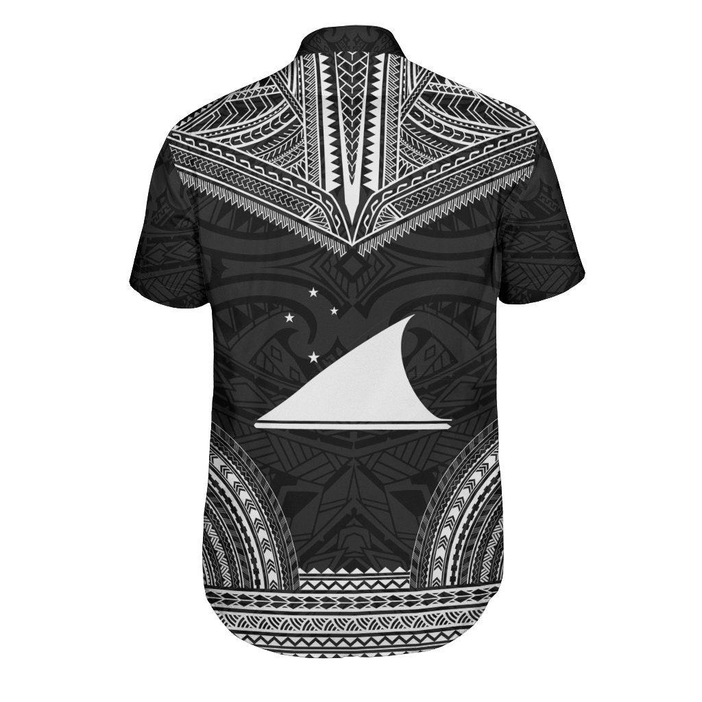 Tokelau Polynesian Chief Shirt - Black Version - Polynesian Pride