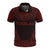 Tokelau Polo Shirt Tokelauan Flag Polynesian Chief Tattoo Red Version Unisex Red - Polynesian Pride