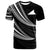 Tokelau Custom Personalised T-Shirt - Wave Pattern Alternating White Color