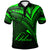 tokelau-polo-shirt-green-color-cross-style