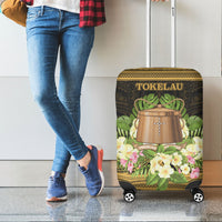 Tokelau Luggage Covers - Polynesian Gold Patterns Collection - Polynesian Pride