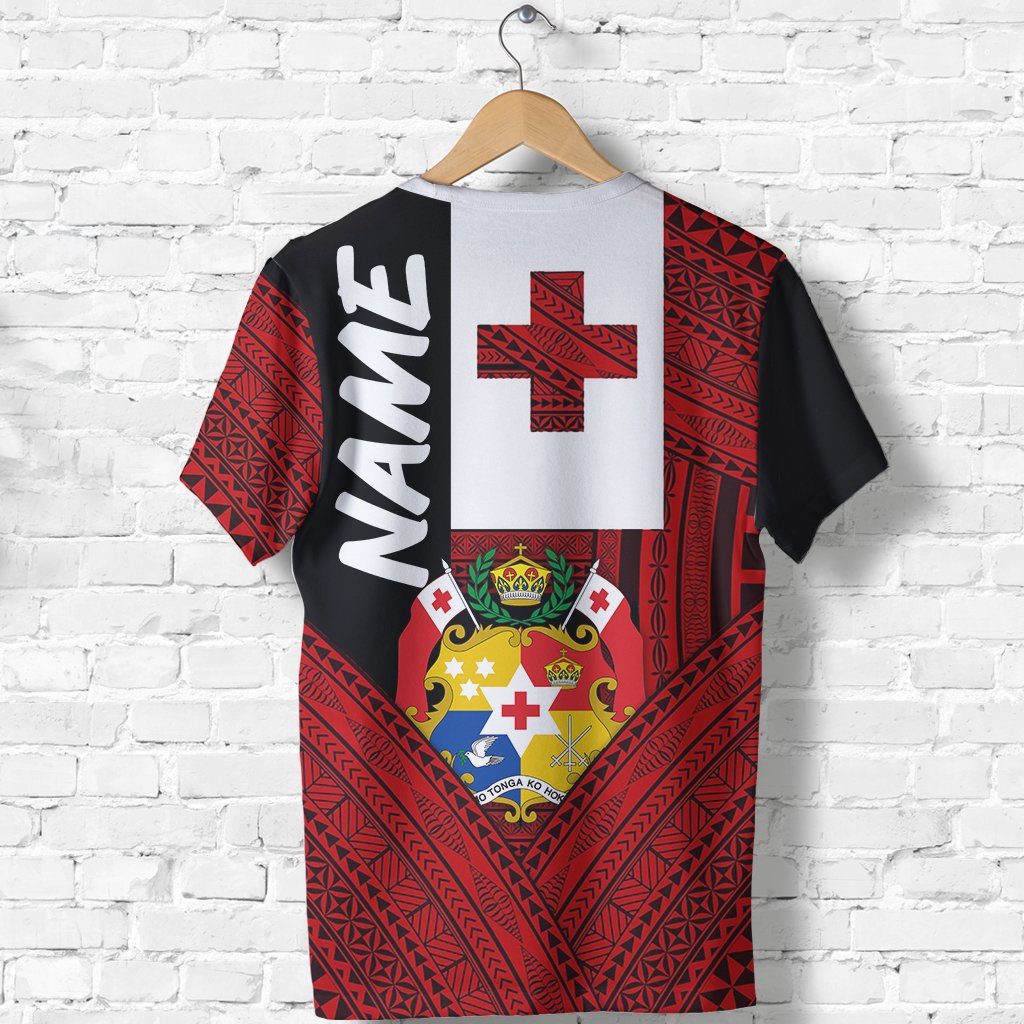 Custom Tonga T Shirt Ikale Tahi Creativity Rugby - Polynesian Pride