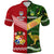 Tonga Australia Rugby Polo Shirt Mate Maa Ngatu and Aboriginal Kangaroos Together LT8 - Polynesian Pride