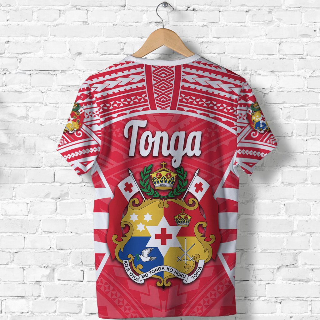 Tonga T Shirt Rugby Style - Polynesian Pride