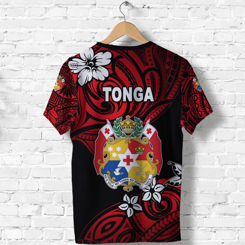 Mate Maa Tonga Rugby T Shirt Polynesian Unique Vibes Red - Polynesian Pride