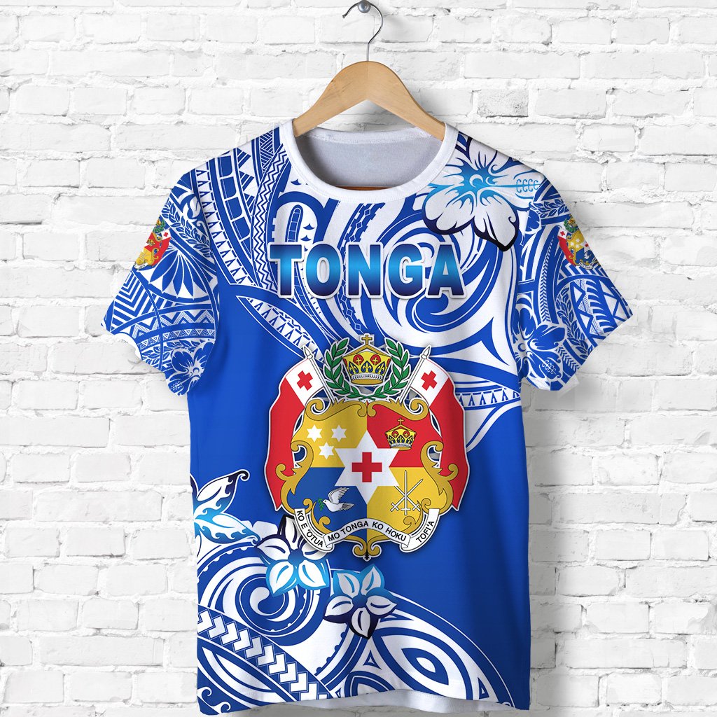 Mate Maa Tonga Rugby T Shirt Polynesian Unique Vibes Blue Unisex Blue - Polynesian Pride