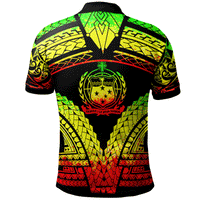 Tonga Polo Shirt A Piece Of My Heart - Polynesian Pride