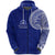 Ko Tonga Zip Hoodie Kalapu Taeiloa Ashburton Unisex Blue - Polynesian Pride