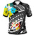 Tonga Polo Shirt Polynesian Pattern Black Color Unisex Black - Polynesian Pride