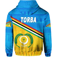 Custom Torba Province Hoodie Vanuatu Pattern Traditional Style LT8 - Polynesian Pride
