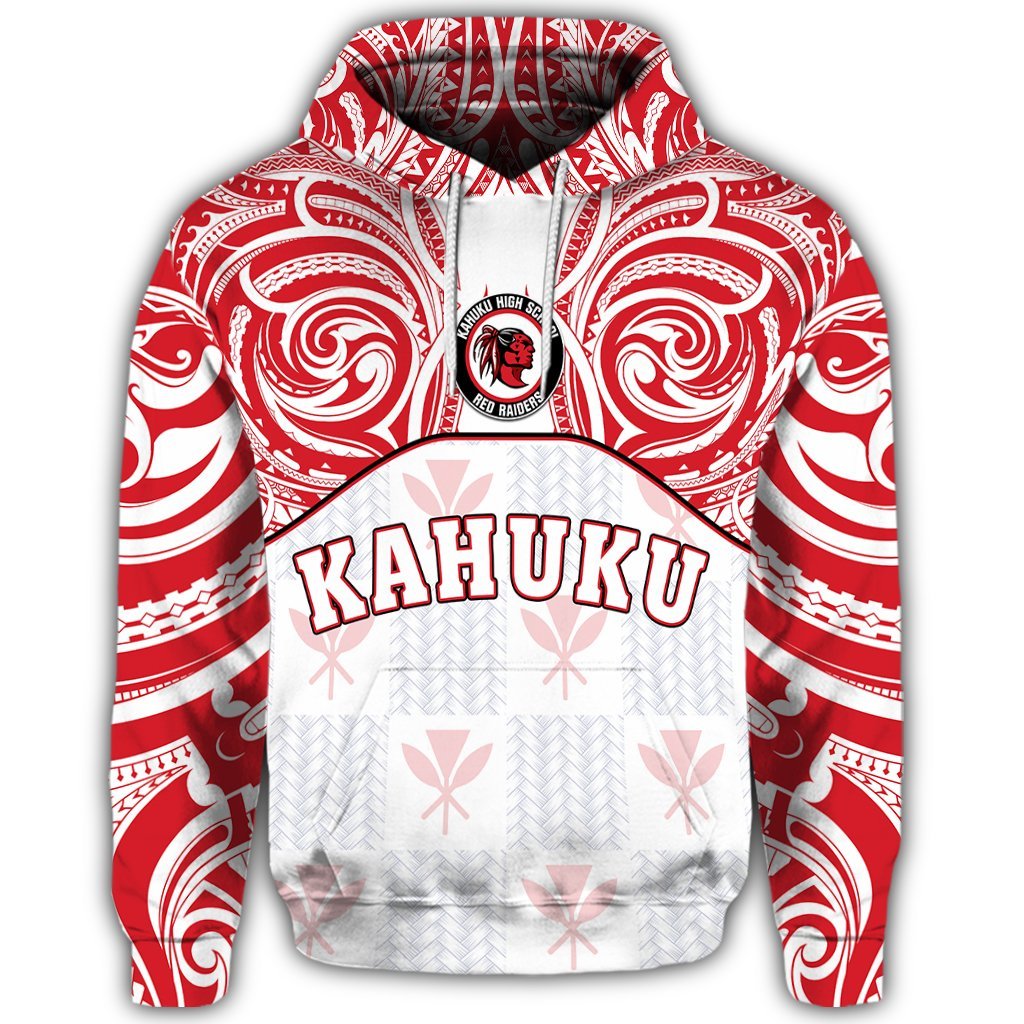 Hawaii Hoodie Kanaka Kahuku High School Hoodie Demodern Style - Polynesian Pride