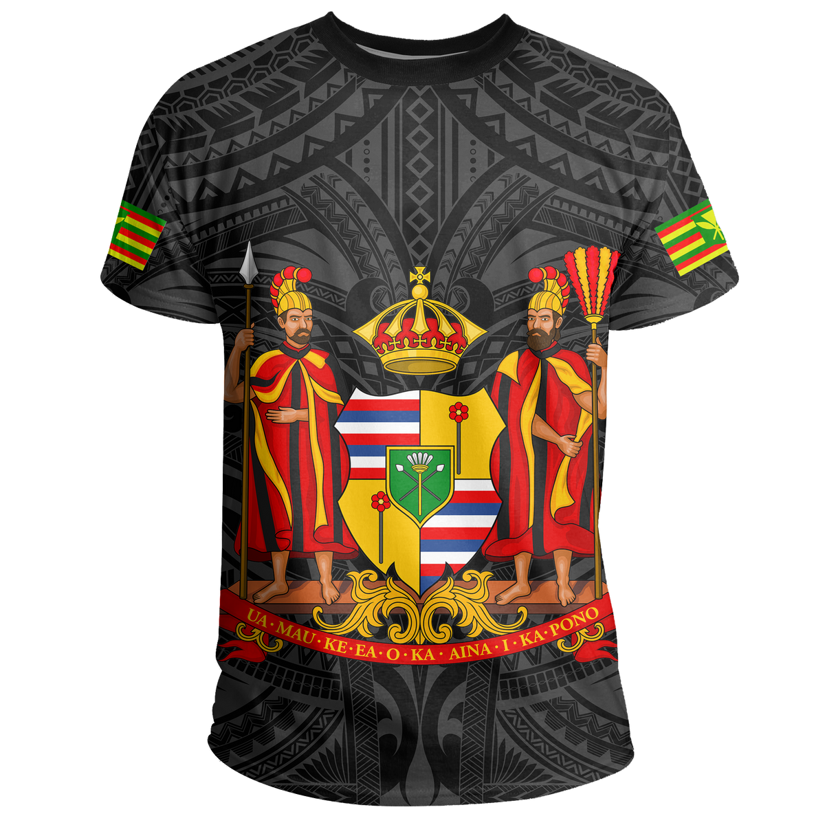 Hawaii Kanaka Maori Polynesian T Shirt White - Polynesian Pride