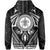 Polynesian Kakau Kanaka Turtle Map Hawaii Hoodie Circle Style - Polynesian Pride