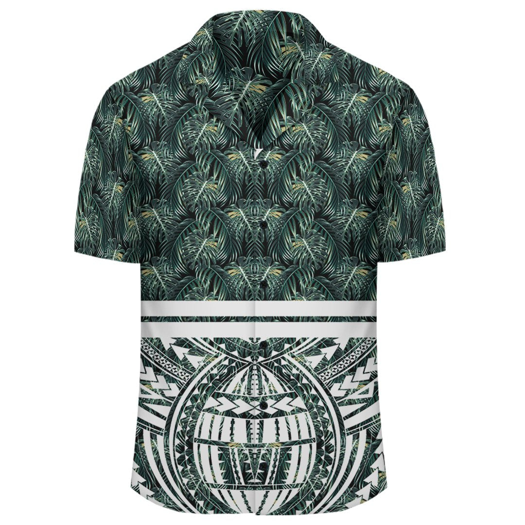 Hawaii Summer Palm Tree Polynesian Kanaka Hawaiian Shirt - Polynesian Pride