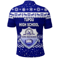 Tupou High School Christmas Polo Shirt Simple Style LT8 - Polynesian Pride