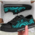 Tuvalu Low Top Canvas Shoes - Turquoise Tentacle Turtle - Polynesian Pride