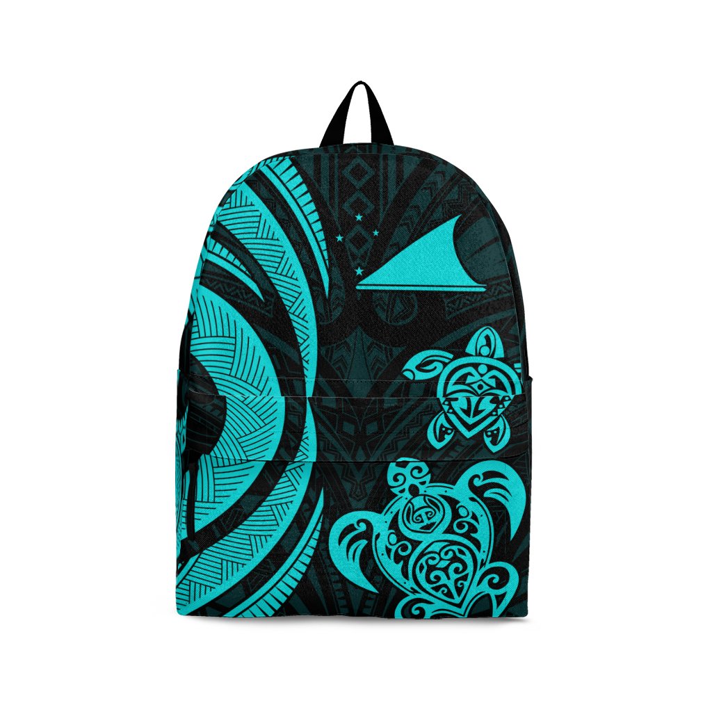 Tokelau Backpack - Turquoise Tentacle Turtle Turquoise - Polynesian Pride