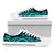 Yap Low Top Canvas Shoes - Turquoise Tentacle Turtle - Polynesian Pride