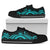 Samoa Low Top Canvas Shoes - Turquoise Tentacle Turtle - Polynesian Pride