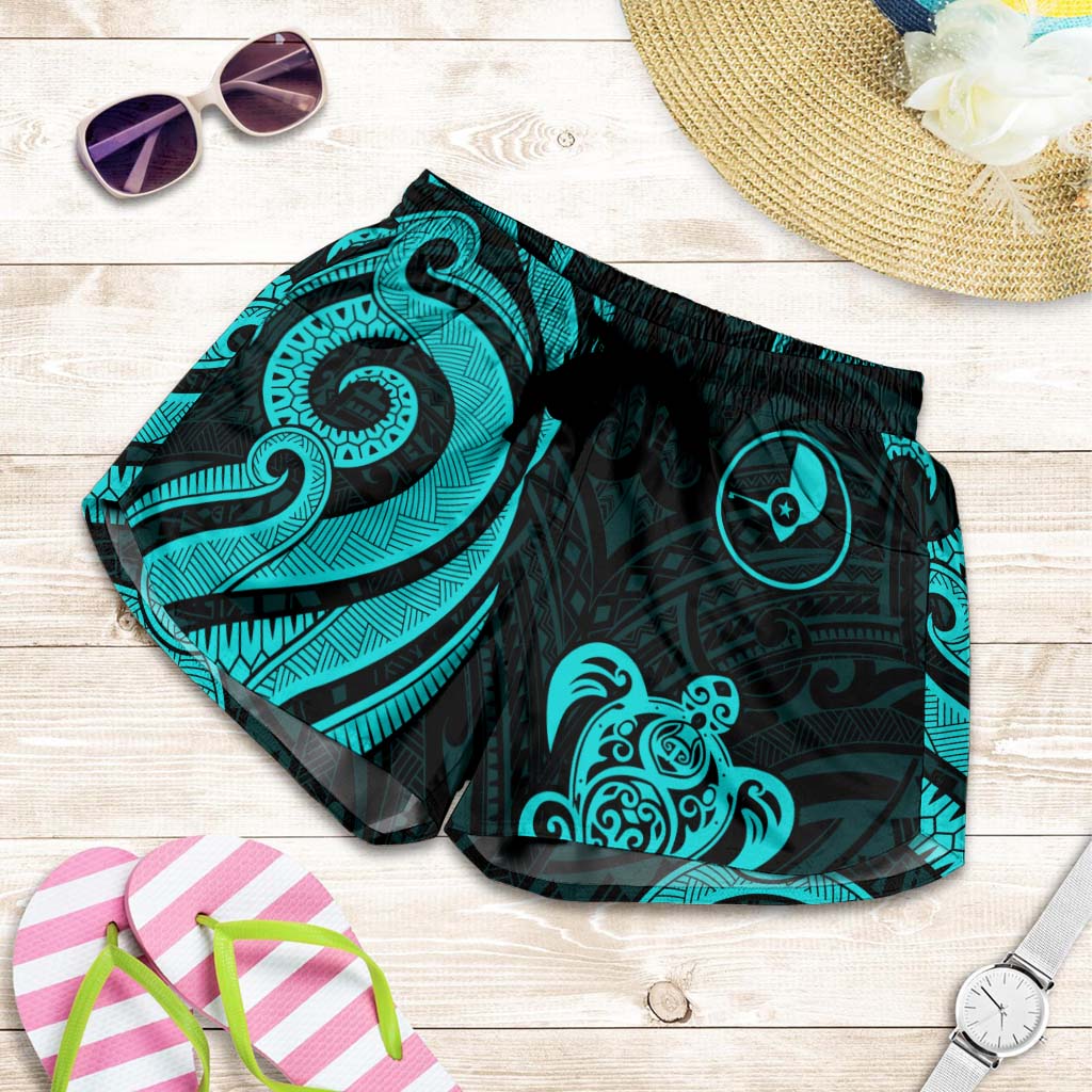 yap-womens-short-turquoise-tentacle-turtle