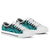 Tuvalu Low Top Canvas Shoes - Turquoise Tentacle Turtle - Polynesian Pride