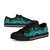 Yap Low Top Canvas Shoes - Turquoise Tentacle Turtle - Polynesian Pride