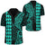 Kakau Polynesian Tribal Hawaiian Shirt Multicolor Unisex Turquoise - Polynesian Pride