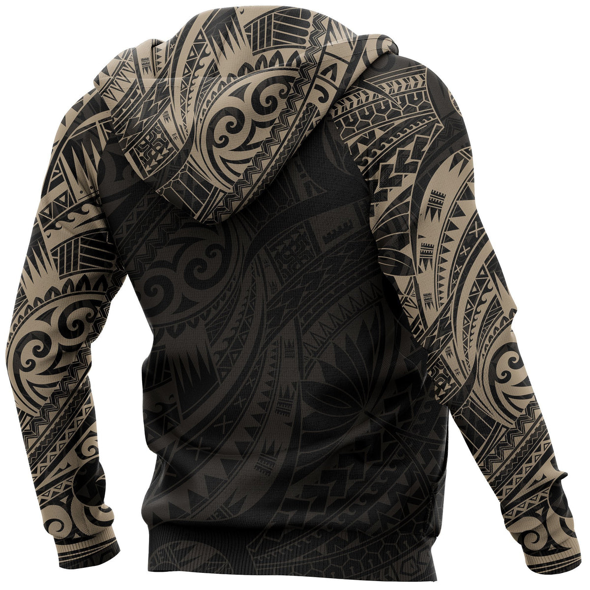 New Zealand Manaia Maori Tattoo All Over Print Hoodie - Polynesian Pride