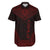 Tuvalu Polynesian Chief Shirt - Red Version Men Red - Polynesian Pride