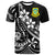 Tuvalu T Shirt The Flow of The Ocean Unisex Black - Polynesian Pride