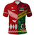 Vanuatu Tonga Polo Shirt Polynesian Together Bright Red LT8 - Polynesian Pride