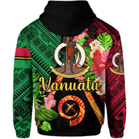 Vanuatu Hoodie Independence Be Proud Vanuatu Flag LT8 - Polynesian Pride