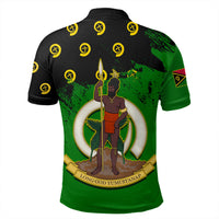 Vanuatu Flag Pattern Style Polo Shirt LT10 - Polynesian Pride