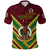 Vanuatu Special Independence Anniversary Polo Shirt Creative Style Red LT8 - Polynesian Pride