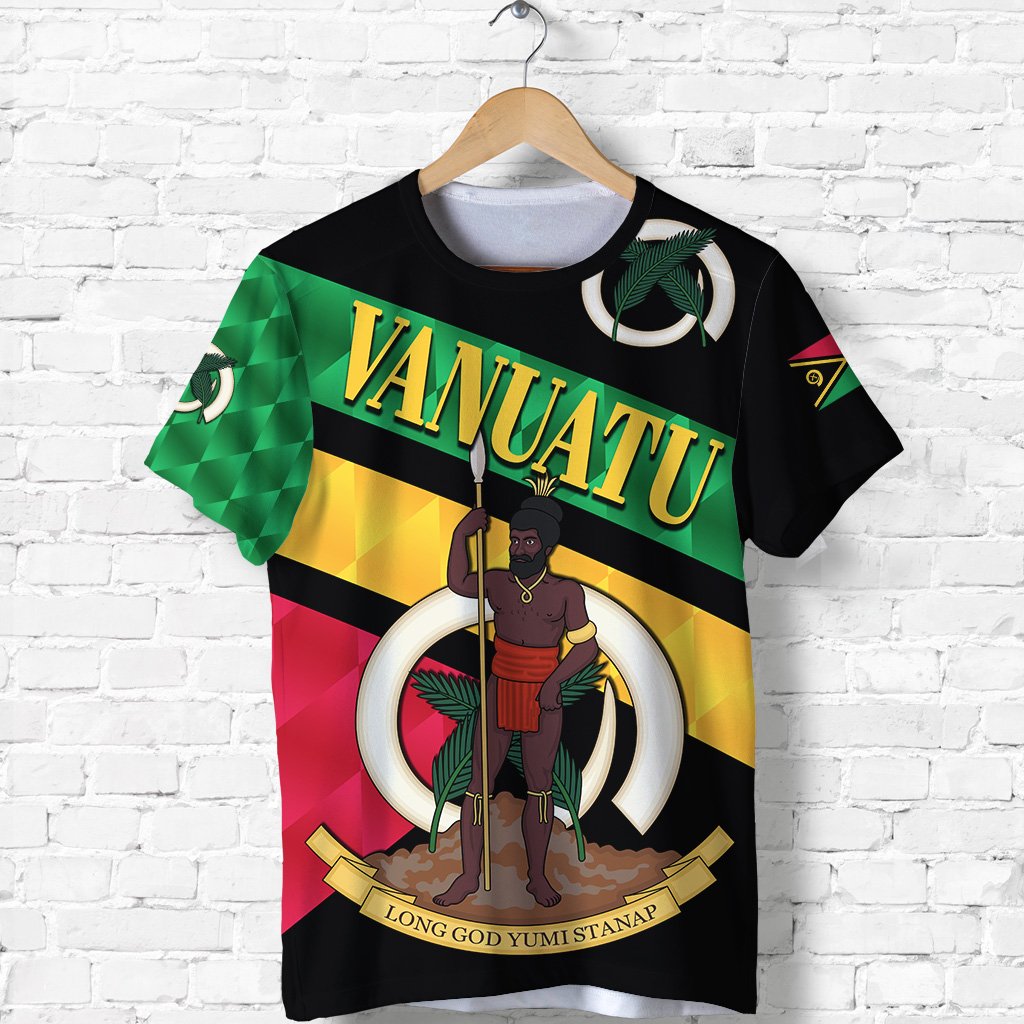 Vanuatu Rugby T Shirt Sporty Style Unisex Green - Polynesian Pride