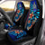 Vanuatu Custom Personalised Car Seat Covers - Vintage Tribal Mountain Universal Fit Vintage - Polynesian Pride