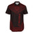 Vanuatu Polynesian Chief Shirt - Red Version Men Red - Polynesian Pride