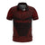 Vanuatu Polo Shirt Vanuatuan Coat Of Arms Polynesian Chief Tattoo Red Version Unisex Red - Polynesian Pride