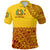 Tonga Vavau High School Polo Shirt Kupesi Vibes Yellow LT8 - Polynesian Pride