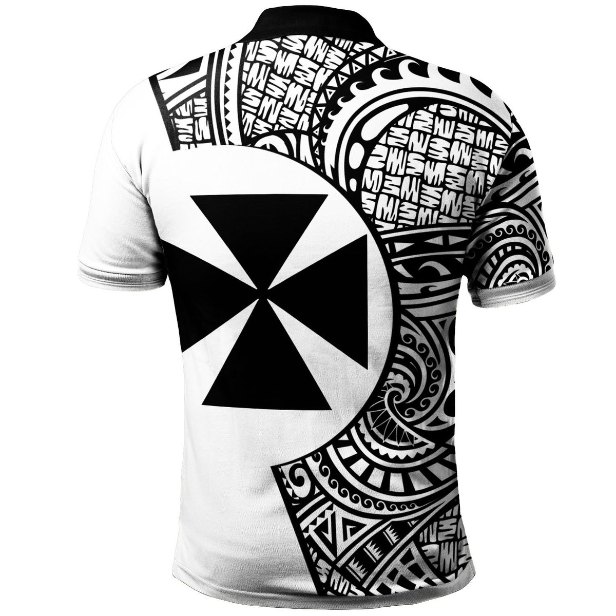 Wallis and Futuna Polo Shirt Go Fishing - Polynesian Pride