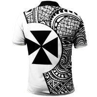 Wallis and Futuna Polo Shirt Go Fishing - Polynesian Pride