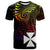 Wallis and Futuna T Shirt Pegasus Gradient Colorful Style Unisex Black - Polynesian Pride