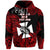 Wallis and Futuna Polynesian Zip Hoodie Unique Style Red LT8 - Polynesian Pride