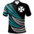 Wallis and Futuna Custom Polo Shirt Wave Pattern Alternating Blue Color Unisex Blue - Polynesian Pride