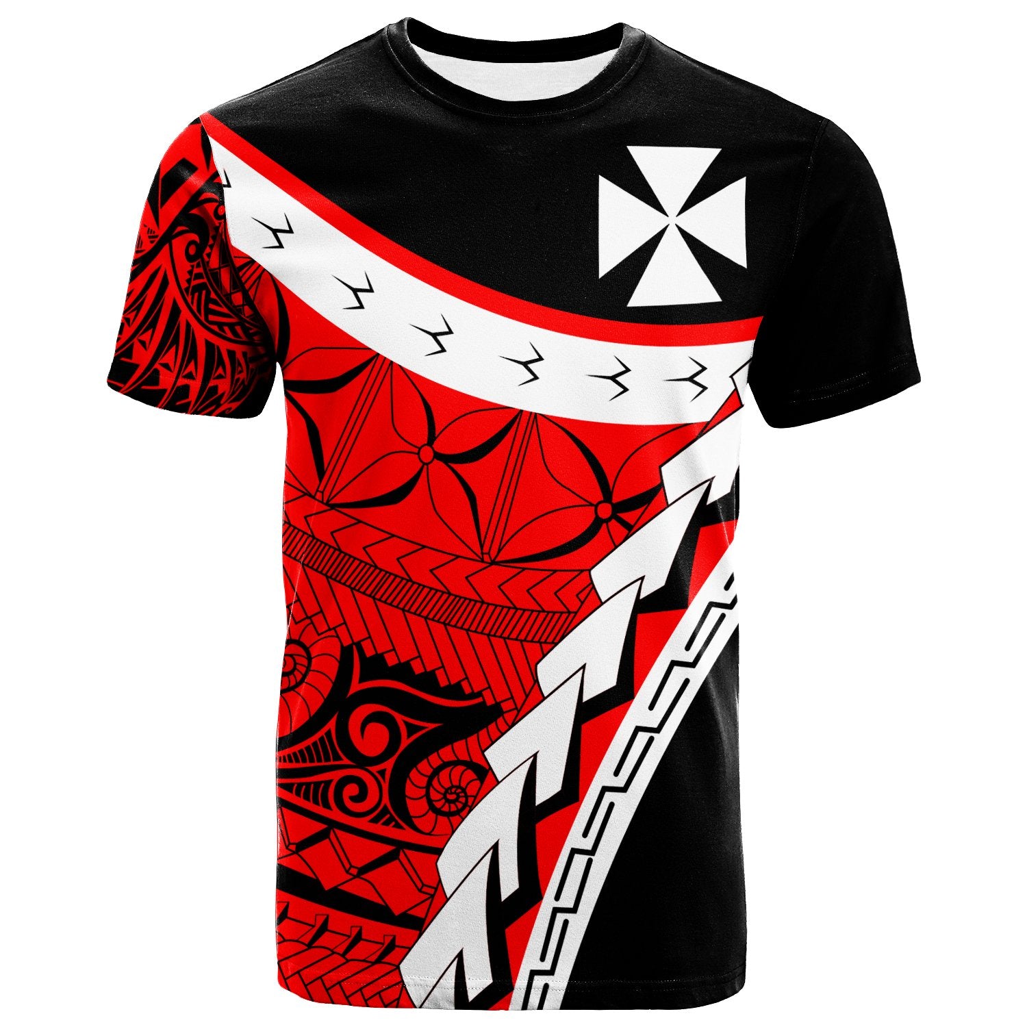 Wallis and Futuna Custom T Shirt Proud of Wallis and Futuna Unisex Red - Polynesian Pride