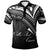 Wallis and Futuna Polo Shirt Cross Style Unisex Black - Polynesian Pride