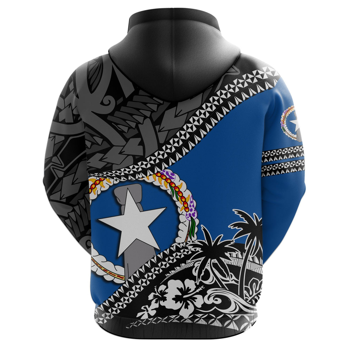 Northern Mariana Hoodie Fall In The Wave K7 - Polynesian Pride